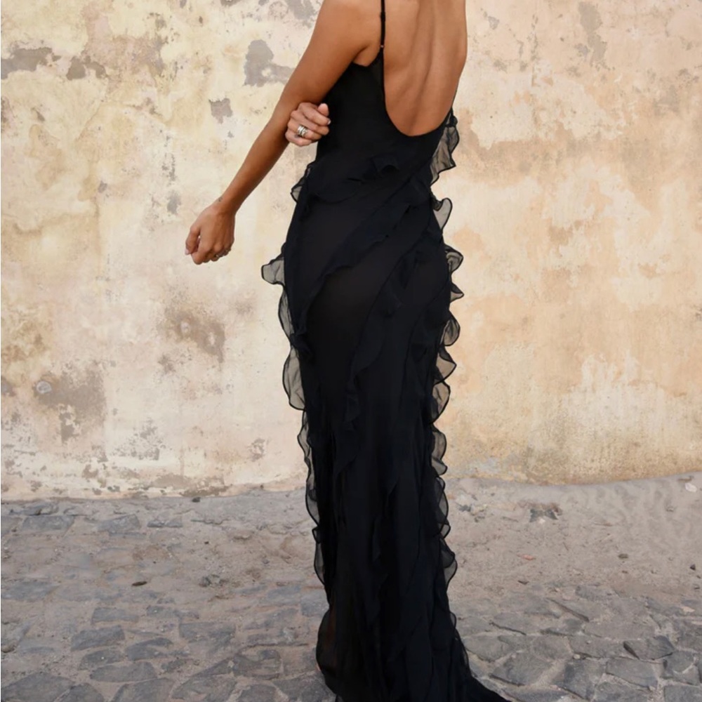 Rat and boa dress